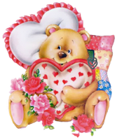 a valentine teddy bear